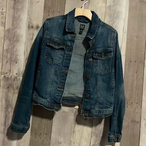 Gap for Good Girls Blue Jean Denim Jacket Large